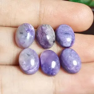 Batu Natural Charoite Cabochon (2)