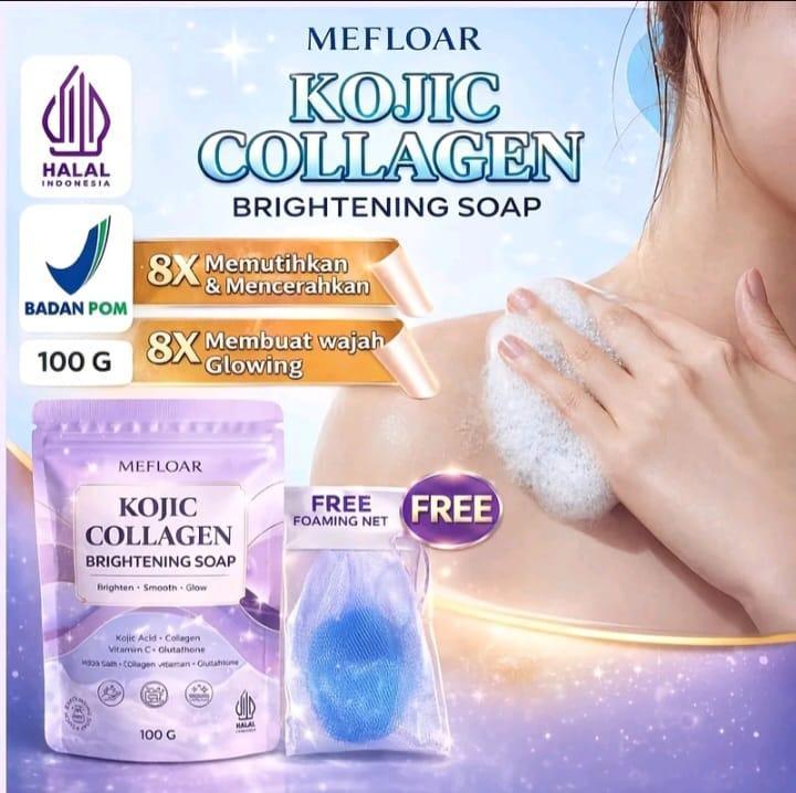 [PROMO] Sabun KOJIC Collagen Soap 100G Sabun Mandi Memutihkan Badan dan Wajah ORI
