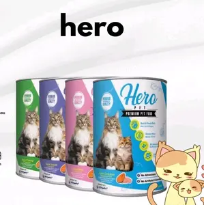 Hero kaleng premium pet food / hero kemasan 400gr all varian