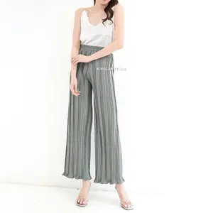 Celana Kulot Plisket BB Wavy / Kulot BB / Pleated Cullote Pants / Pleated Pants