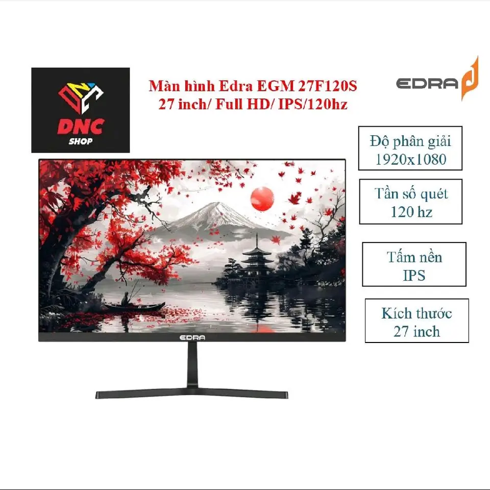 Màn hình Edra EGM 27F120S/H 27 inch Full HD Tấm nền IPs 27 inh 120 hz