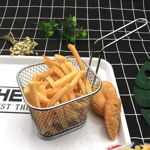 SPIMMER Keranjang Saringan Masak Mini Kentang Goreng Skimmer Utensil