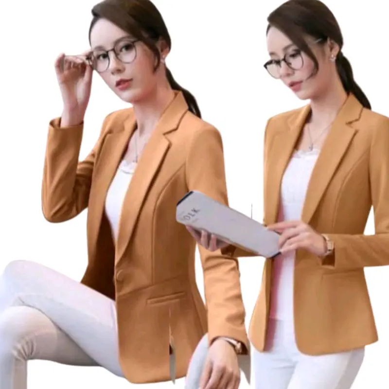 Blazer resmi wanita/ jas cewek/ jas perempuan kancing satu Formal 7