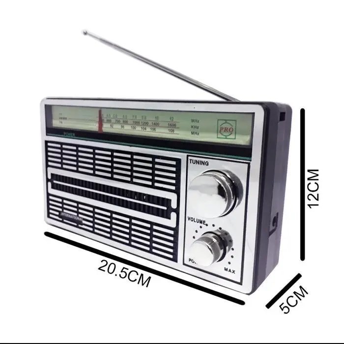 COD TERLARIS COD Radio Classic jadul ac/dc 4250 Portable international 2 band FM – AM - F-4250 - F-4250