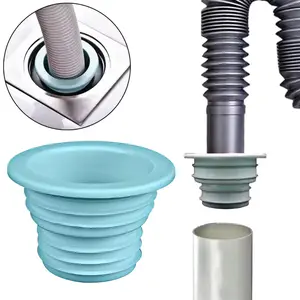 Konektor Penutup Lubang Saluran Pembuangan Mesin Cuci Pipa Wastafel Dapur