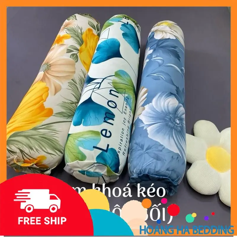 3 CÁI VỎ ÔM KÉO GIÁ 100 XU KHÔNG KÈM RUỘT GỐI, vải thun co giãn thoáng mát không xù, ôm dây kéo tránh dơ và tiện lợi thay gối