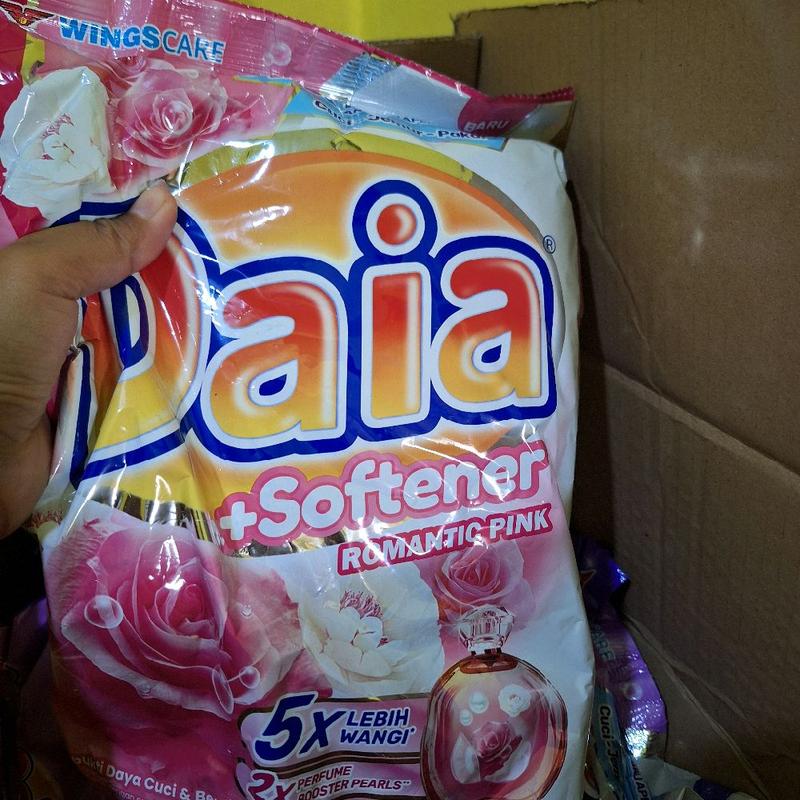 DAIA Detergen Bubuk 1,6kg - Paket Hemat, Pembersih Laundry Bayi - Busa, Deterjen, Powder, Detergent 1