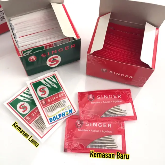 Jarum Mesin Jahit Original Singer HA x 1 Portable & JKB 1