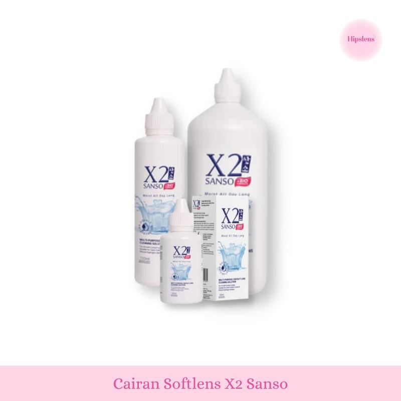 Cairan Softlens / Air Softlens X2 Sanso 60ml | 120ml |360ml 0