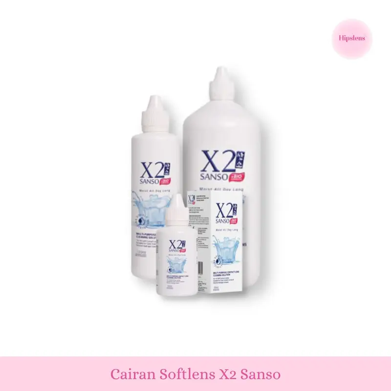 Cairan Softlens / Air Softlens X2 Sanso 60ml | 120ml |360ml 0