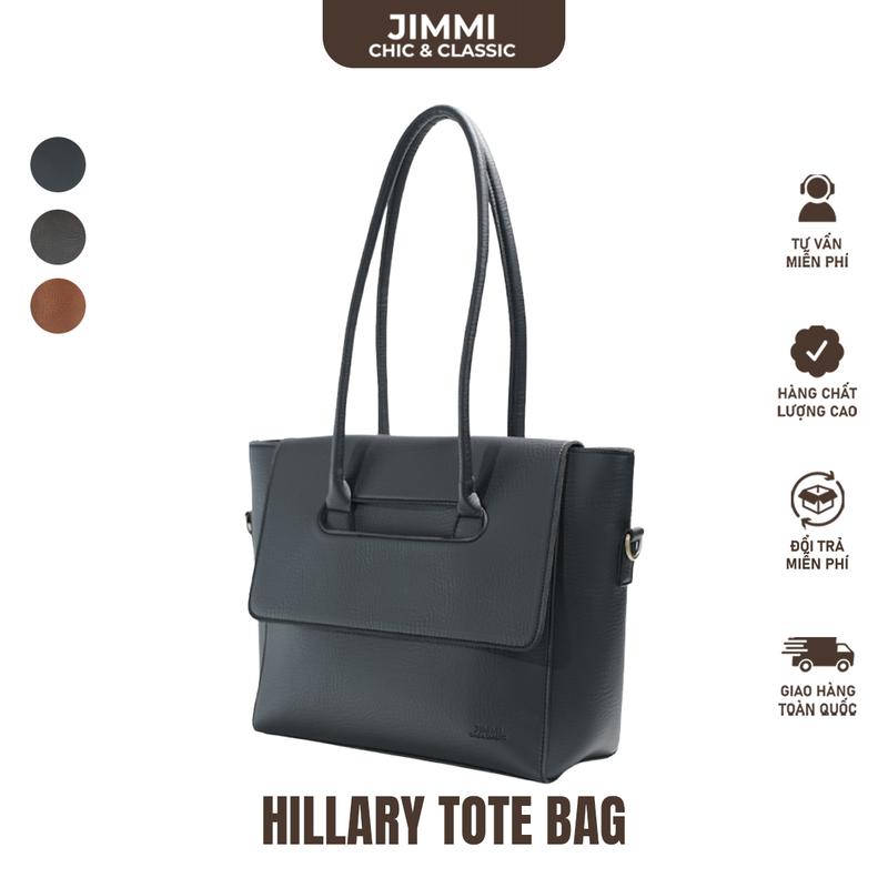 Túi Xách Nữ Da Công sở Đeo vai Đeo chéo Hillary Tote Bag Jimmi Sang trọng Vintage đựng vừa Laptop 13-15in tài liệu A4 dành cho Văn phòng Giáo viên Sinh viên