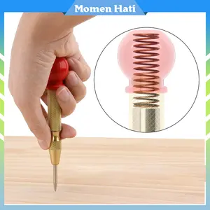Center Punch Otomatis / Alat Penanda Titik Bor / Penitik Besi Baja / Kekerasan Tinggi