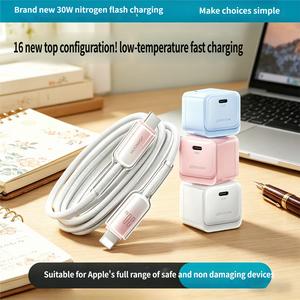 Bộ sạc nhanh PD 30W cổng Type‑C | Sạc nhanh an toàn, không quá nóng | dành cho Samsung và XiaoMi 16/15 Pro Max