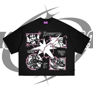 Lessegos Boxy Tshirt Unclear Heavy Weight 24s Hitam