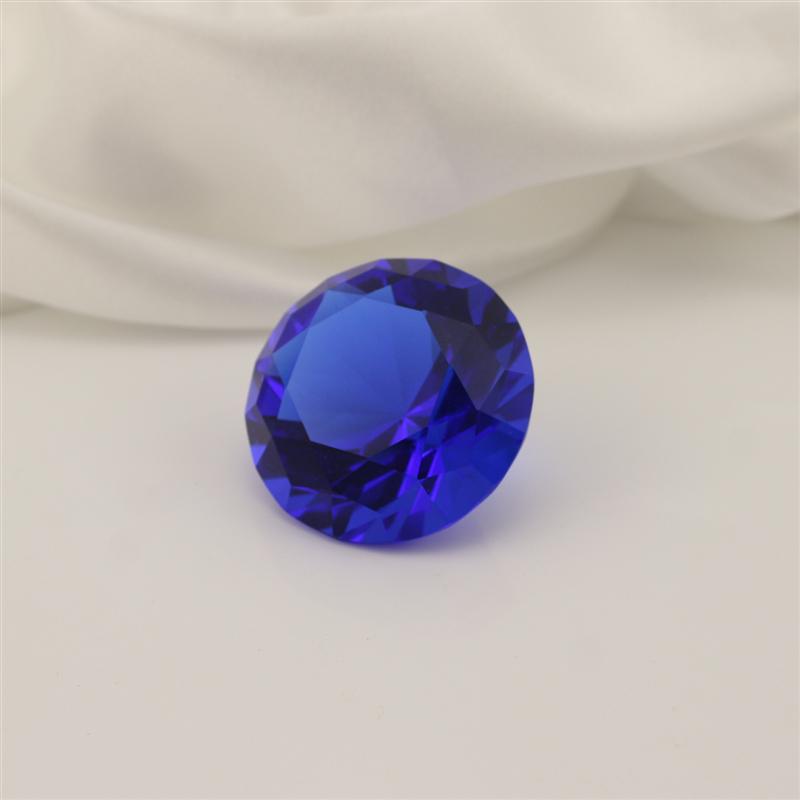 50MM Diamond Crystal Wedding Gifts For Guests Diamond Paperweights Crystal Glass Diamond Stone Glass Stones Diamonds Wedding Centerpieces Crystal Diamonds Gifts Crystal Glass Decorations Diamond Glass 5