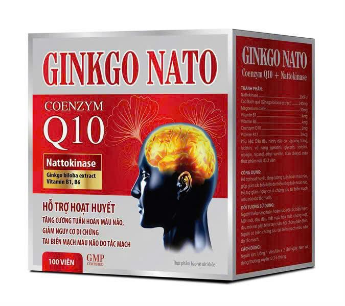 Hoạt Huyết dưỡng não GinKgo Nato