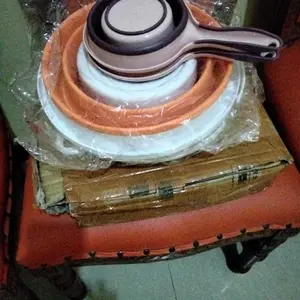 Ember Lipat Portable 10L Silikon / Ember Traveling Naik Umroh Haji ke Mekkah / Flexible Hemat Tempat Gagang