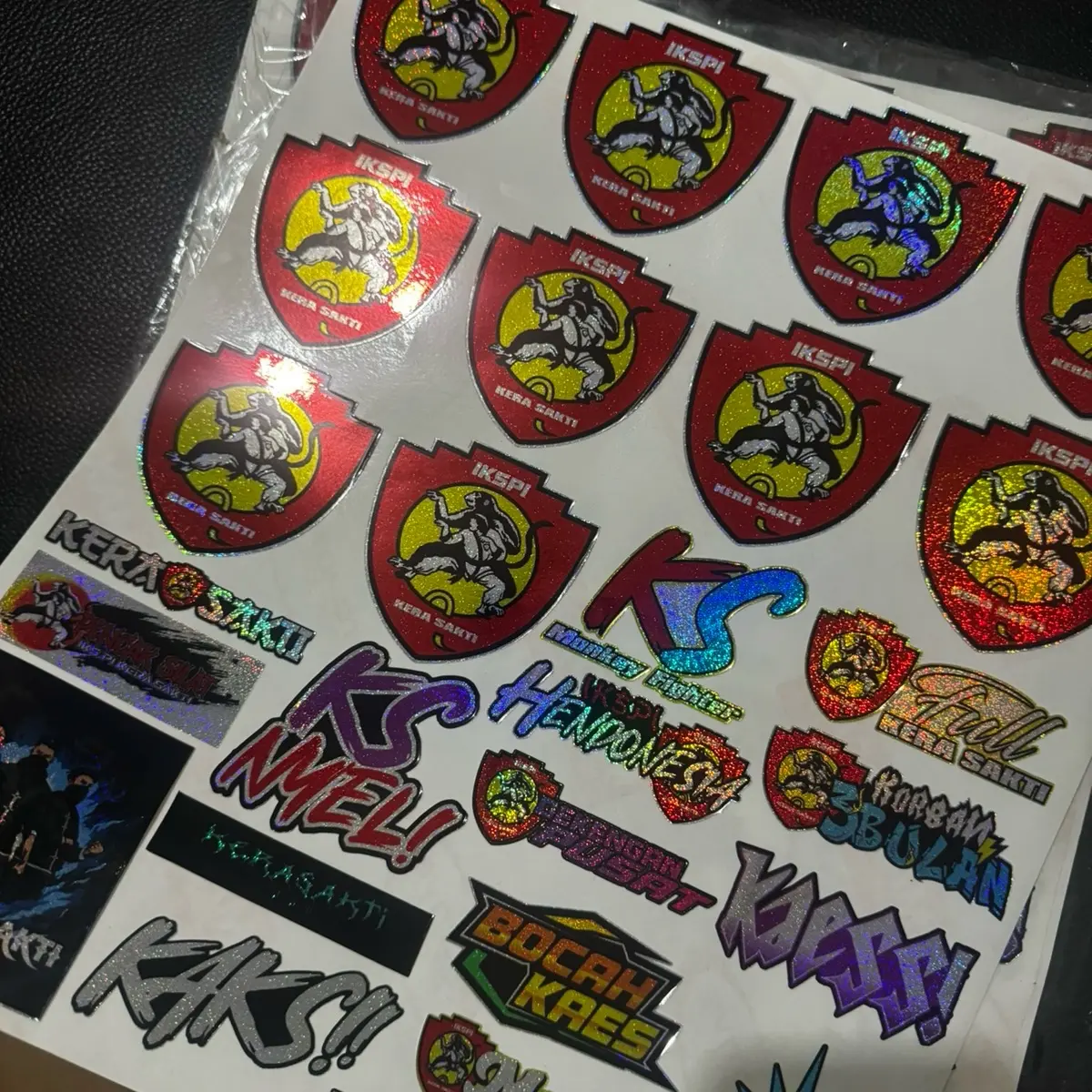 stiker ikspi premium galaksi dijual 1 an
