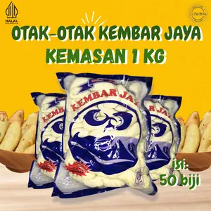 Otak Otak Kembar Jaya KEMASAN 1 KG Best Seller Enak Simple