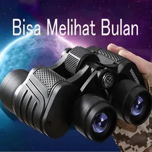 Teleskop Ganda Outdoor / Professional Wide-Angle / Zoom 20x / Fitur Penglihatan Malam / Teropong Tahan Air