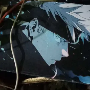 80x30cm and 21x26cm Gaming and Office Mouse Pad Set with Non-Slip Rubber Base, Waterproof Textured Surface, Stitched Edges, Smooth Tracking for FPS/MOBA/Work/Laptop IDLC3SVLWFL9