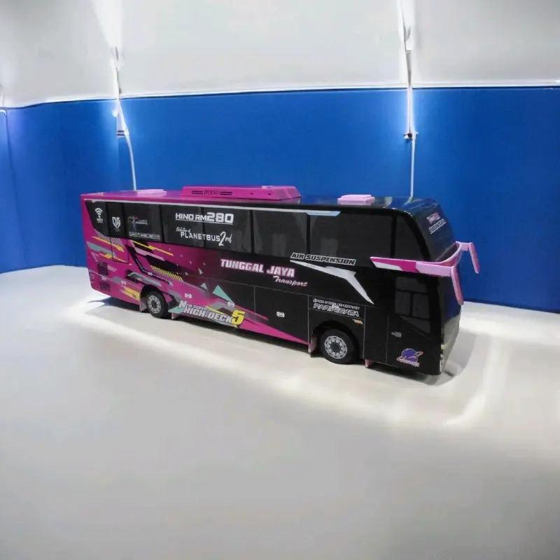 MINIATUR BUS PO TUNGGAL JAYA BLACKPINK NEW JB5 SHD 2