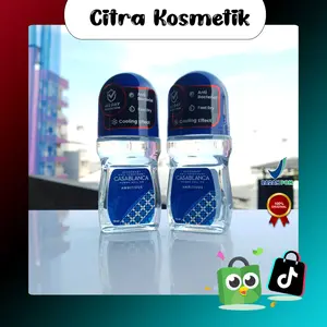 Promo 2pcs | Casablanca Deodorant Roll On Ambitious 50ml 100% Original - Penghilang  Bau Ketiak