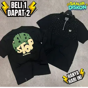 TEBUS MURAH BELI 1 DAPAT 2 Promo Terbatas Beli 1 dapat 2 polo & kaos Cotton Combed 24s High Quality