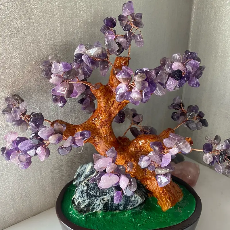 Lucky crystal tree < Pohon Keberuntungan > Dekorasi Crystal 2