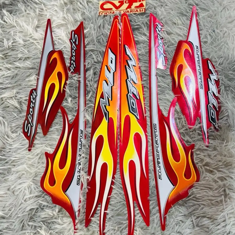 Stiker striping body motor mio sporty 2006 Motorcycle