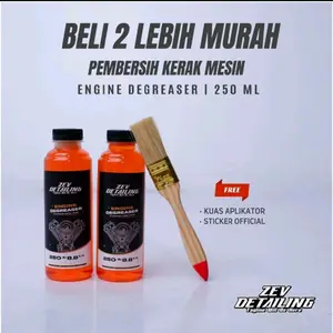 PROMO BELI 2 PCS LEBIH MURAH ENGINE DEGREASER PEMBERSIH KERAK MESIN 250 ML 2Pcs Car Oli