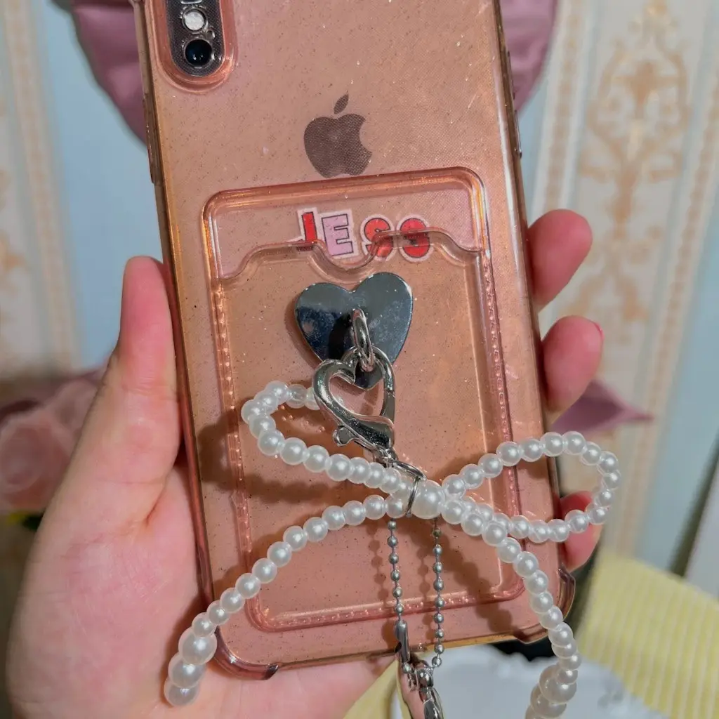 Phone Hook Korea Love / Tempat gantung Gantungan kunci hiasan handphone / Pop Socket love untuk gantungan /Gantungan Tali Hp Keyring Holder Handphone Key Ring Korean Love
