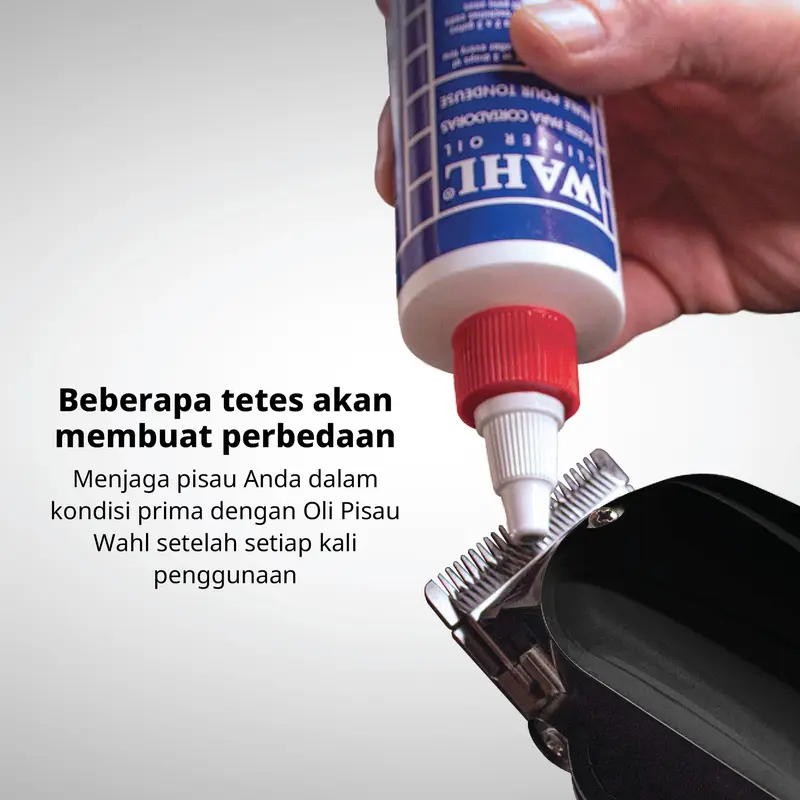 Wahl Blade Oil 60ml - Pelumas Pisau Alat Cukur Rambut, Clipper, Trimmer 4