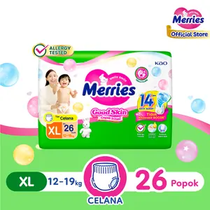 Merries Good Skin XL26 - Popok Bayi Celana (12-19)kg / Baby Pants Diaper