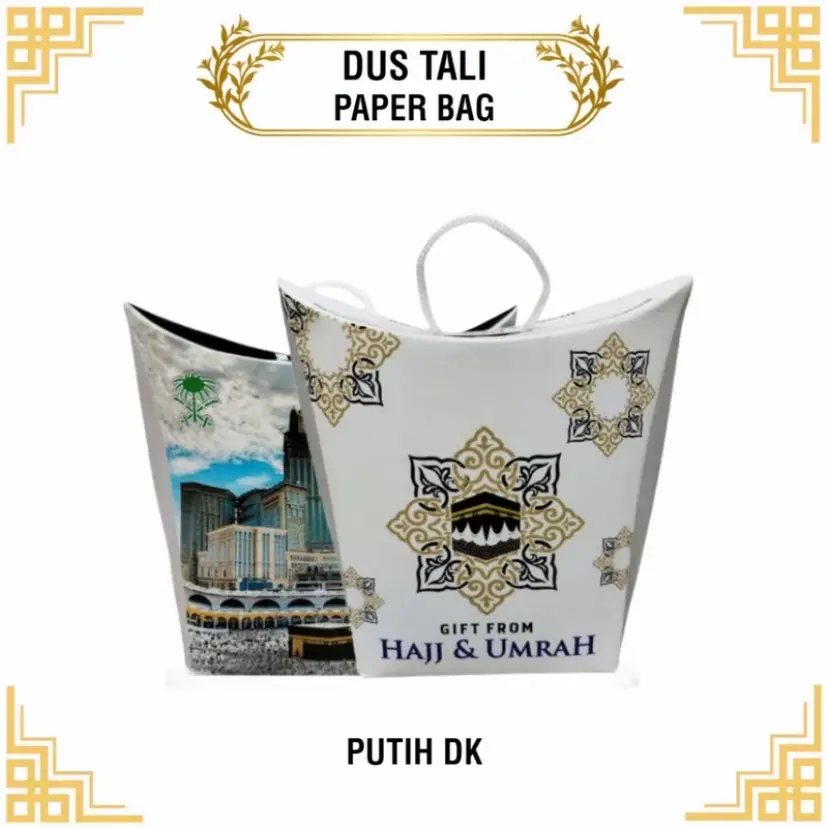 Dus tali paperbag oleh oleh haji dan umroh isi 50pcs
