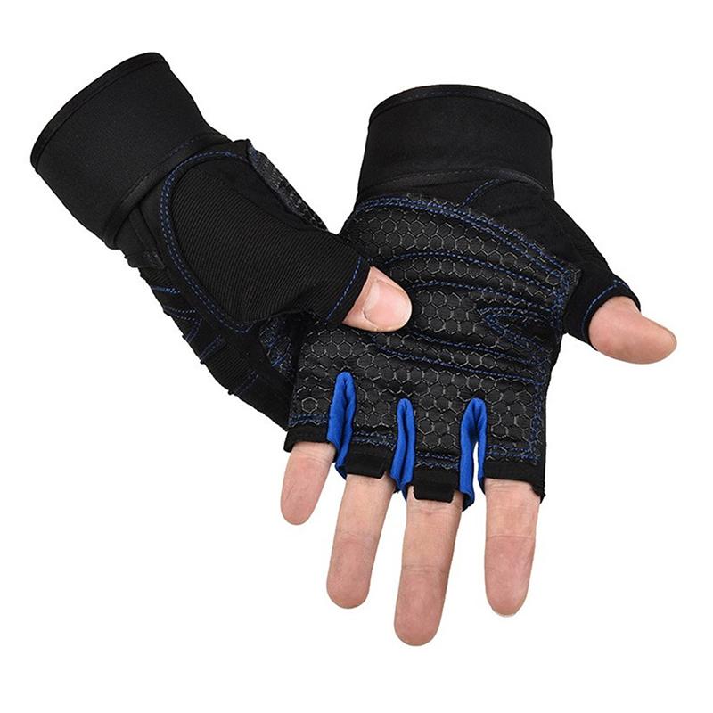 Product Introduction of ถุงมือยิมกีฬา ออกกำลังกาย ยกน้ำหนัก เทรนนิ่ง ฟิตเนส ปั่นจักรยานกลางแจ้ง  Sport 10