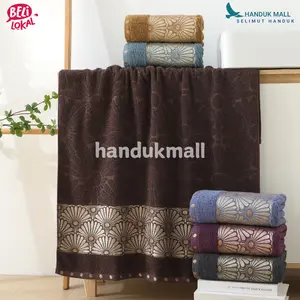 SATUAN Handuk Mandi Jumbo 80x160 Dewasa Unisex Katun Tebal Perlengkapan Kamar Mandi Meradi