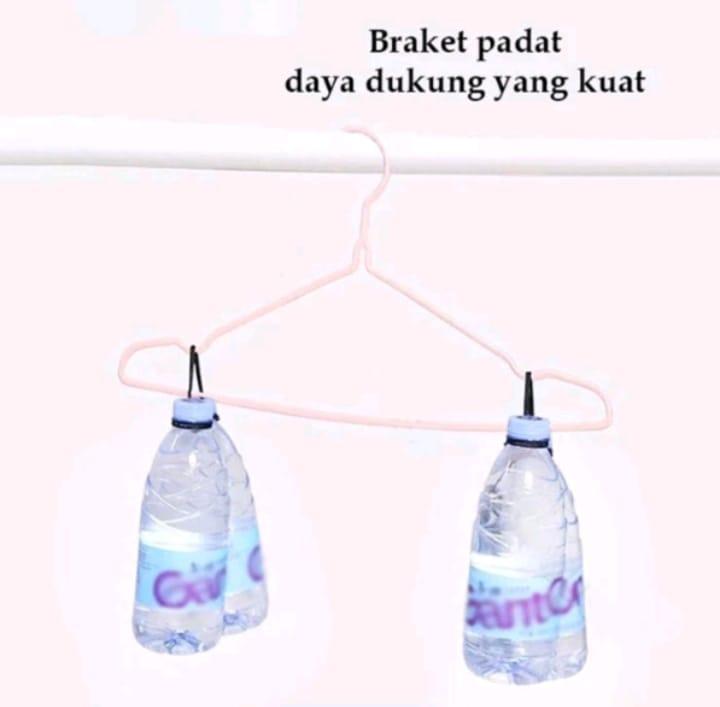 Product Introduction of (ISI 1 pcs) Gantungan Baju Tebal Anti Karat Murah Gratis ongkir Hanger Kawat Pakaian 12