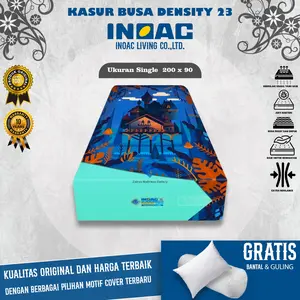 Kasur Busa Single ukuran 200x90 cm Original INOAC EON Density 23 Garansi 10 Tahun