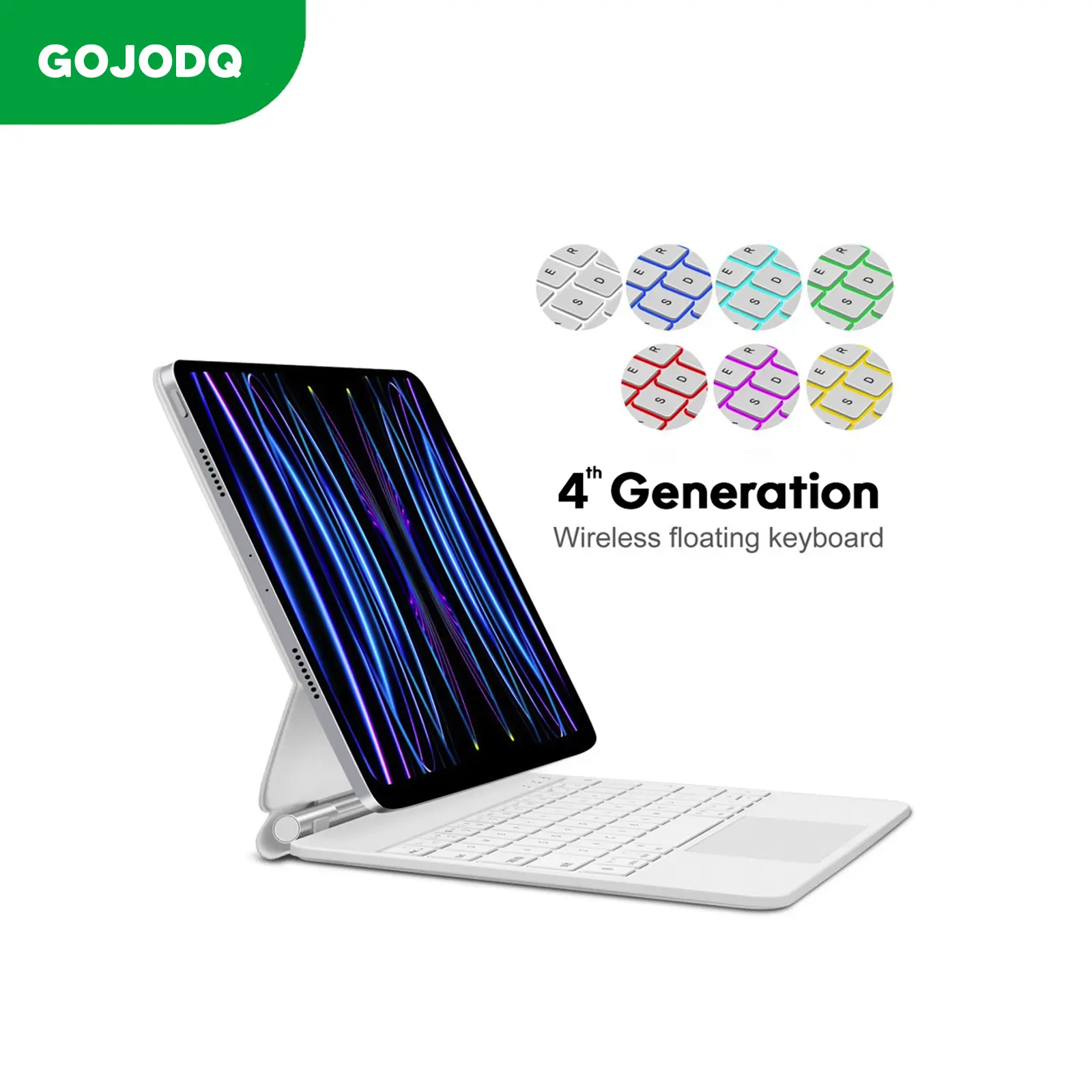 Gojodq Magic 4 iPad Keyboard Case For iPad Air 4 5 iPad Pro 11 2021
