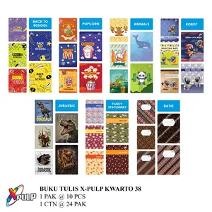 Buku Tulis Dodo 30 & 38 Lembar Sekolah Isi 10 Buku | Skola By Sinarmas 38 SIDU | Pelna 36 | X-PLUP CAMPUS | GENESIA