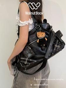 Túi Xe Máy, Thiết Kế Độc Đáo, Màu Đen, Phong Cách Cổ Điển Ngọt Ngào Và Ngầu Thích Hợp Cho Các Cô Gái Nóng Bỏng, Túi Đeo Chéo, Dung Lượng Lớn, Túi Tote, Dành Cho Nữ, A240