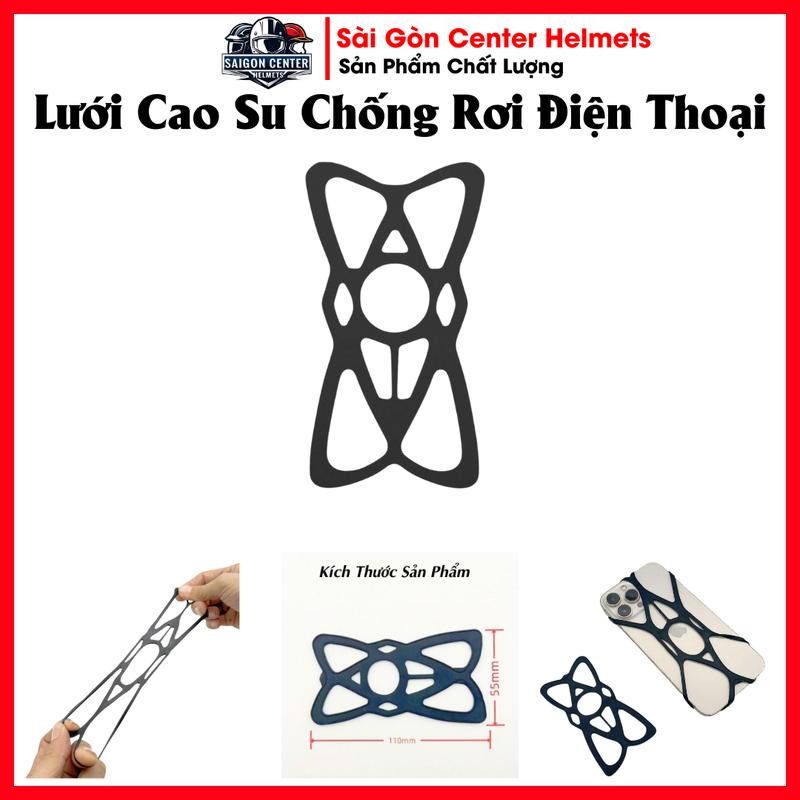 Lưới Chống Rơi Điện Thoại - Lưới Cao Su Giữ Chắc Điện Thoại