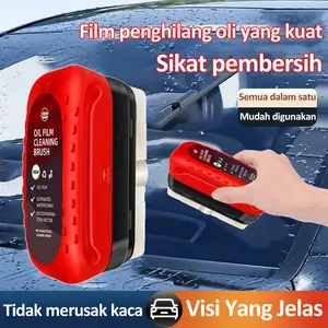 Sikat pembersih minyak pada kaca mobil sederhana, praktis, dan mudah digunakan. Demi keselamatan berkendara, harap selalu sediakan satu di mobil Anda.