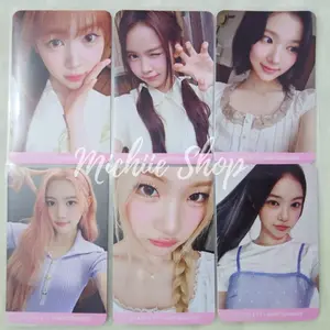 Photocard Scarlett x Hearts2Hearts Official | Photocard Hearts2Hearts x Scarlett | Photocard Carmen, Jiwoo, Ana, Juun, Yeon, Ian, Stella, Yuha Hearts2Hearts x Scarlett