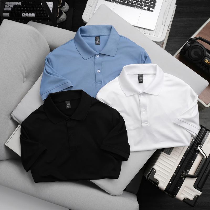   Live  Combo 3 áo polo Omen vải cá sấu poly thái OMP11 