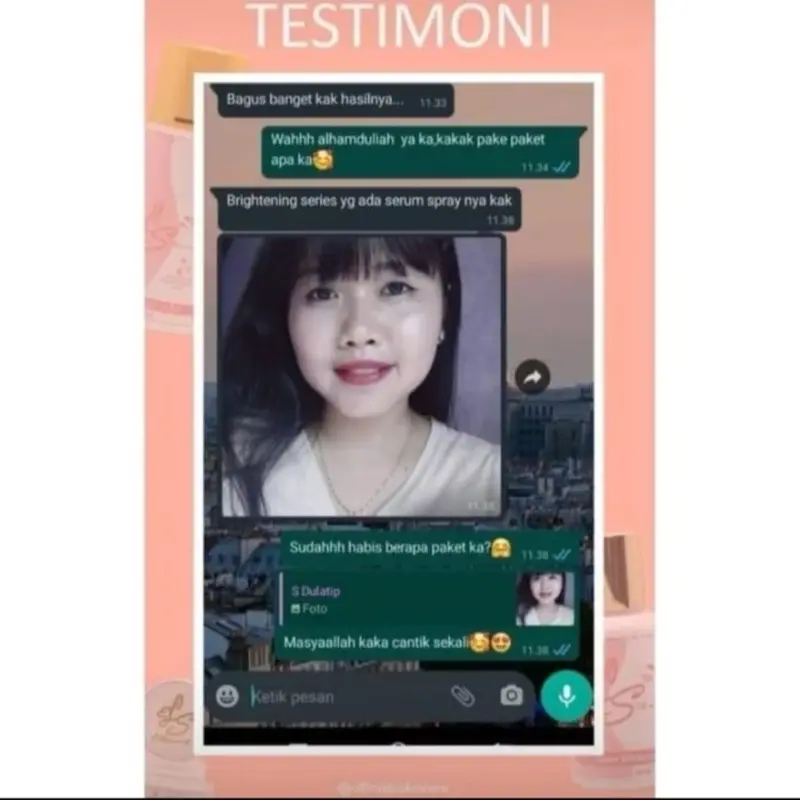 LS SKINCARE NEW PAKET 5 item BUNDLING PERAWATAN WAJAH BRIGHTENING BOOSTER GLOW UP DALAM 7 HARI 7