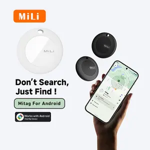 [Android]MiLi MiTag Go GPS Bluetooth Tracker untuk Android - Pelacak Barang dengan Perlindungan Privasi dan Tahan Air IP65 - Ponsel Pelacak Ponsel Pelacak Ponsel Pelacak