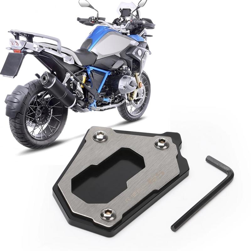 CNC Motorcycle Kickstand Side Stand Enlarge Extension For R1200 GS R1200GS R1250GS ADV LC K51 Spare parts motorcycle parts 0