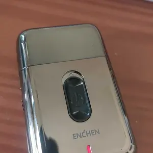 ENCHEN MS003 Upgraded Alat Cukur Elektrik Alat Cukur Kumis Jenggot Portable Slim Kuat Mini Electric Shaver Pencukur Hitam